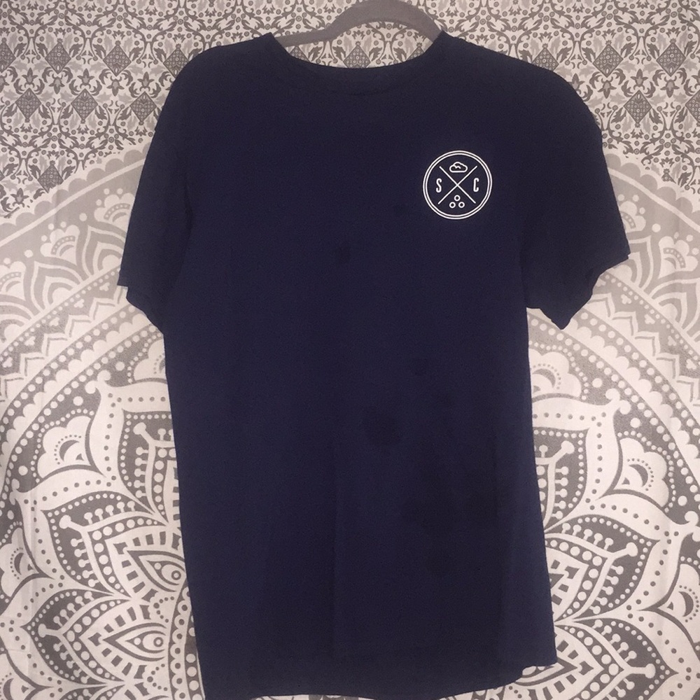 sand cloud “save the fishies” shirt